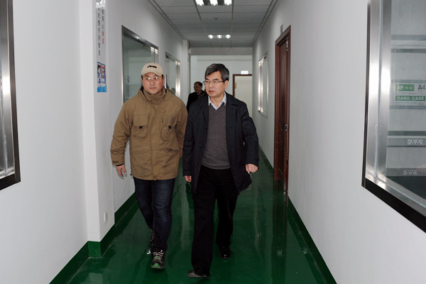 區委書記、區人大常委會主任徐克儉蒞臨公司調研項目建設進展情況